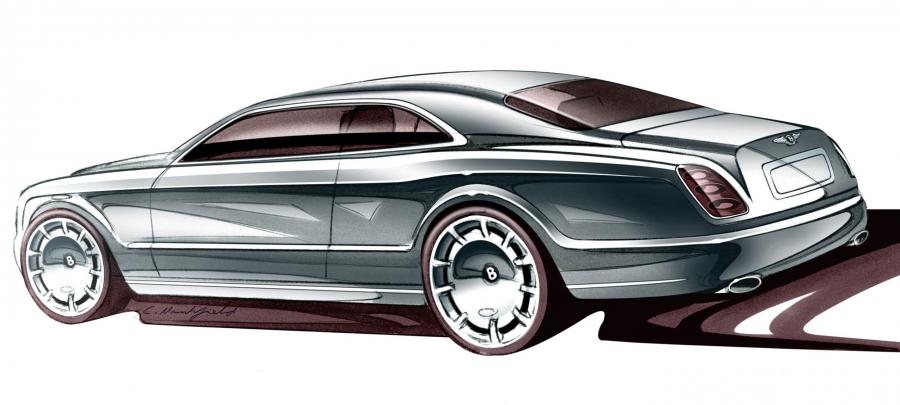 Эскиз Bentley Brooklands 2008 года  (фото 13 из 27)